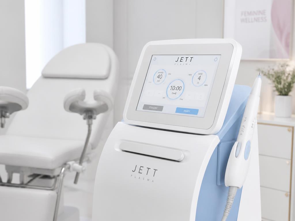 Přístroj JETT Plasma v moderní gynekologické ordinaci